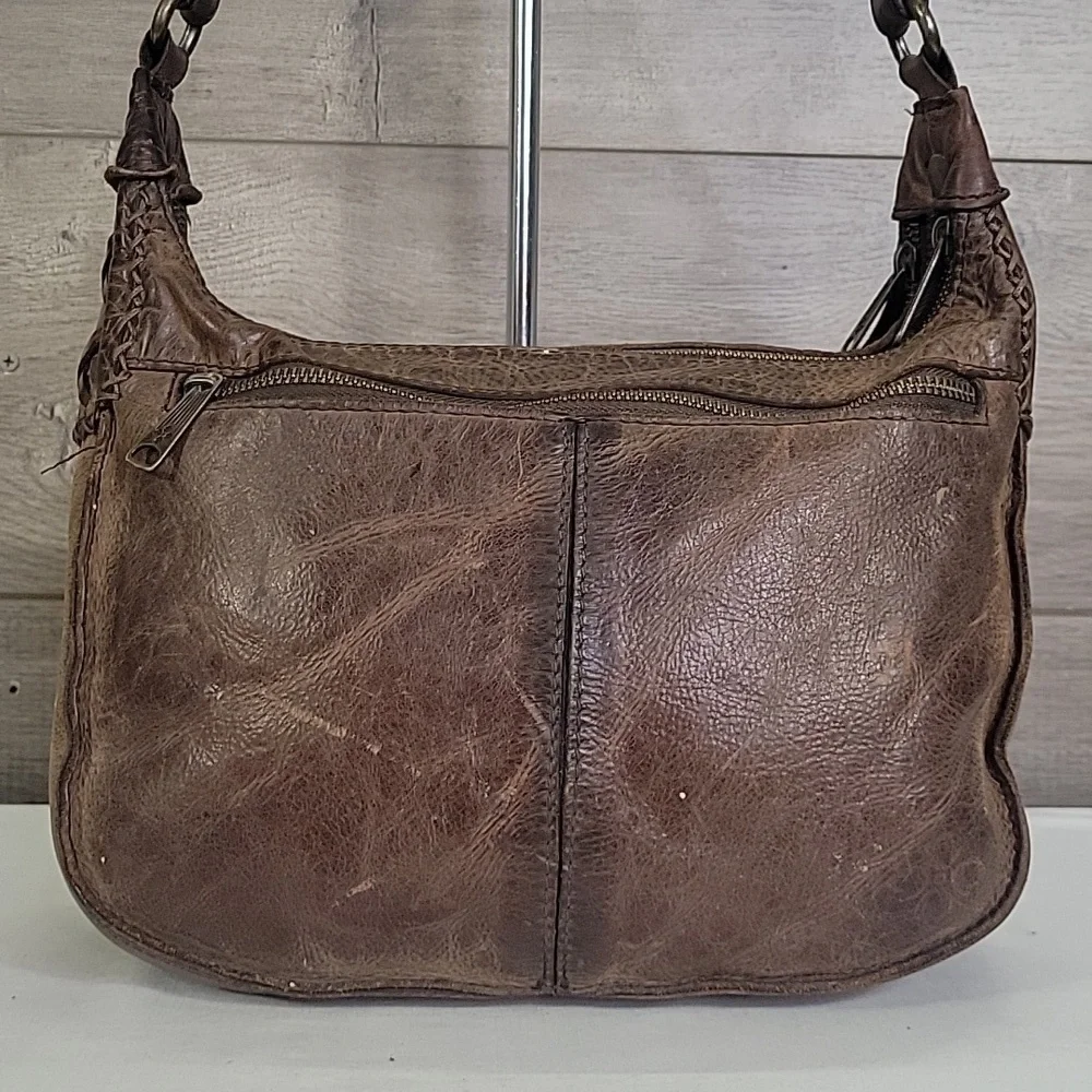 Patricia Nash Vintage Inspired Brown Leather Women Bag